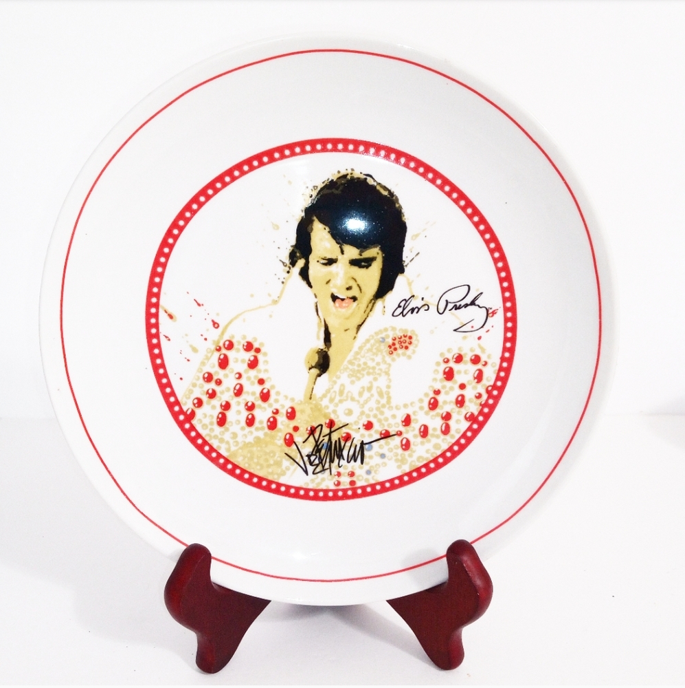 Signature Products Elvis Presley Plate - Picture 2 of 6